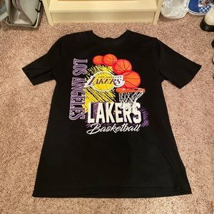 lakers t shirt oversized